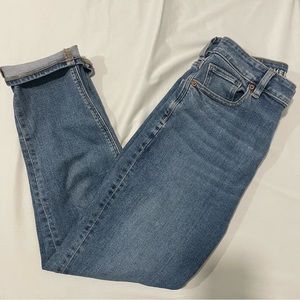 American Eagle Outfitters Medium Wash Womens Mom Jeans Size 2